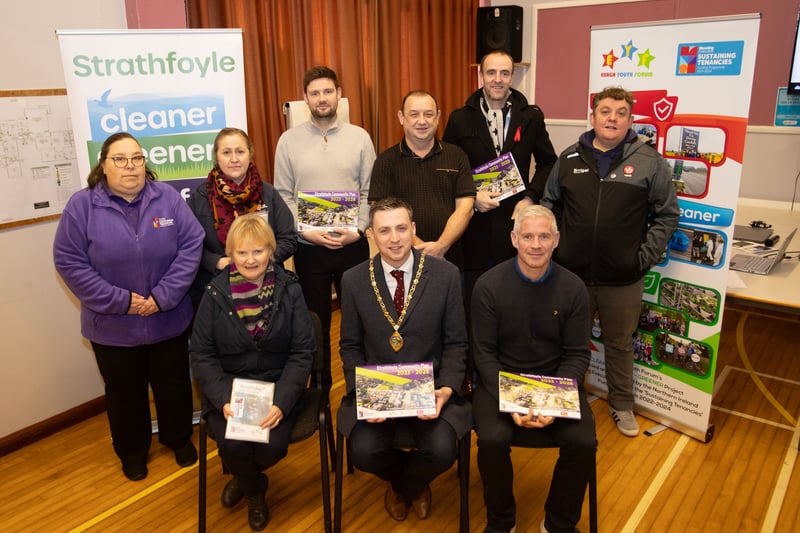 IN PICTURES: Strathfoyle new Village Plan and Welcome Pack launched
