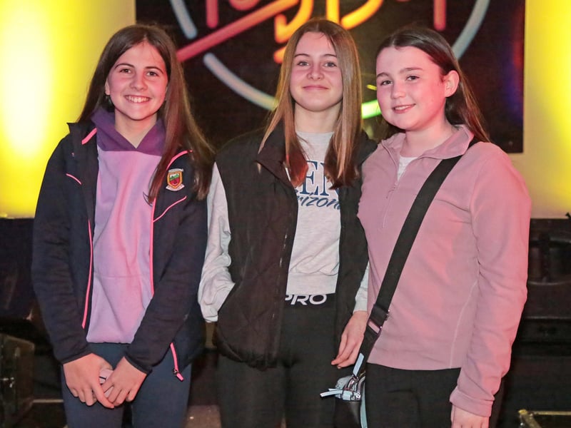 Caption: Rachel Lee, Faye Gibney and Cáit Dolan Picture: Shelley Corcoran