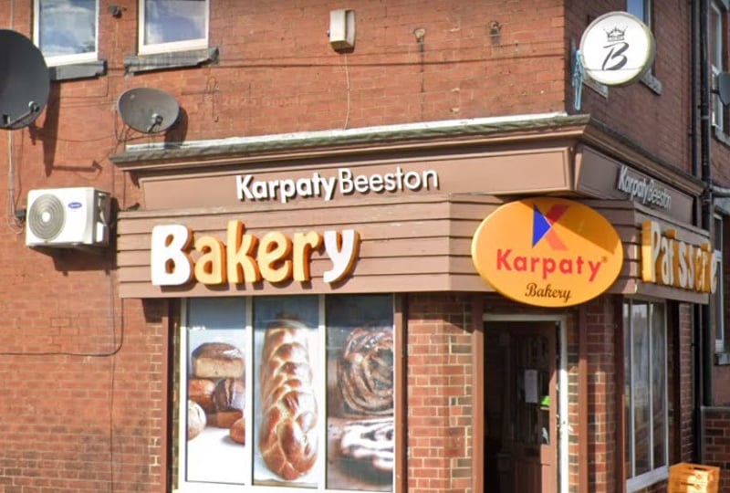 Karpaty Bakery Beeston on 13 Burton Road, Beeston, was rated on April 10.