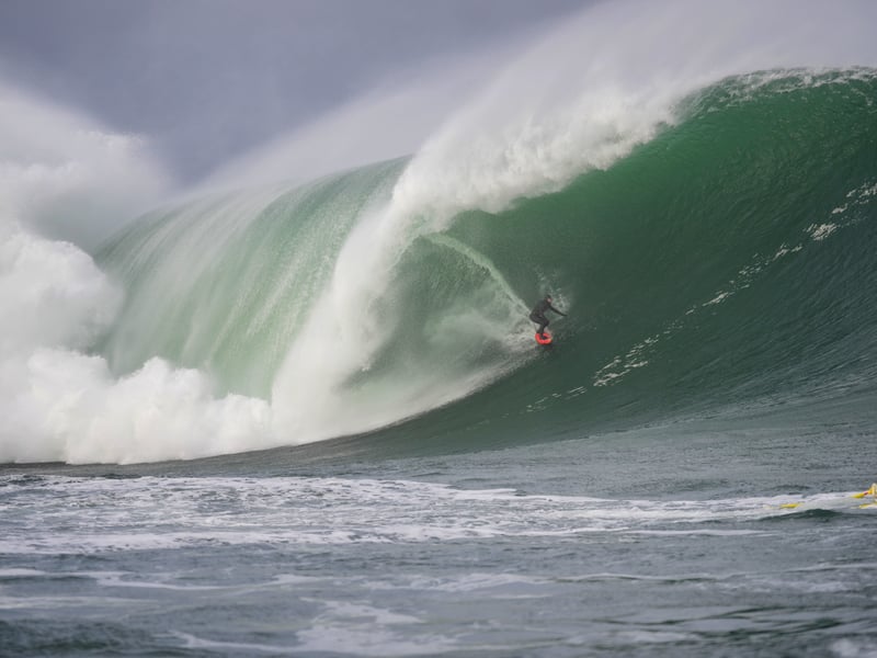 In pictures: Bundoran's Conor Maguire rides mammoth 40-foot wave in ...