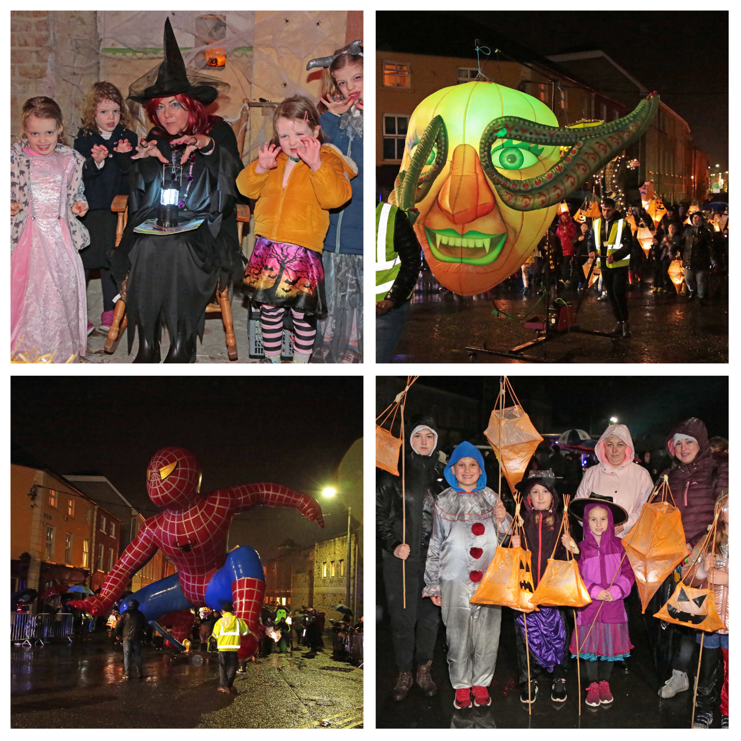 Longford descended into a Halloween haven last Monday night as the county town held its annual Dead of Night Festival. Despite the inclement weather conditions, it failed to dampen the spirits of both young and old alike as crowds lined the streets of Longford town for a hair-raising spectacle that will live long in the memory. Longford Leader photographer Shelley Corcoran was in situ to take in some of the many colourful images and outfits which were on display.