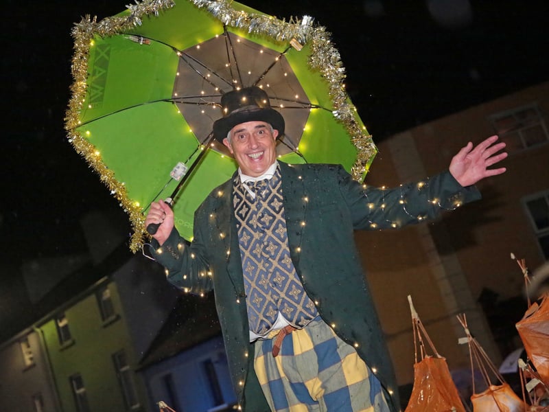 Caption: There was lots of entertainment at the Dead of Night Festival parade