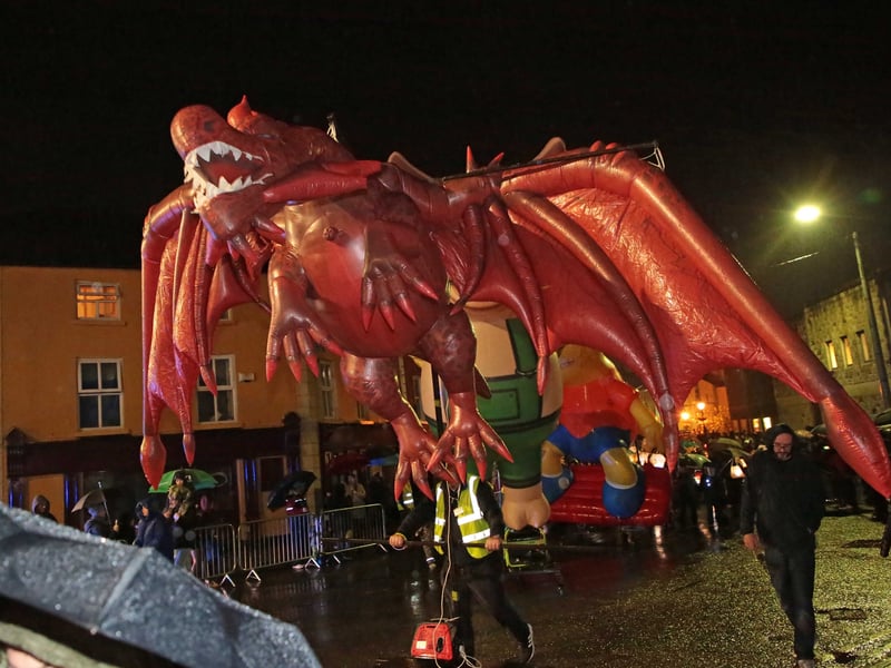 Caption: Just one of the many eye catching figures which were on display