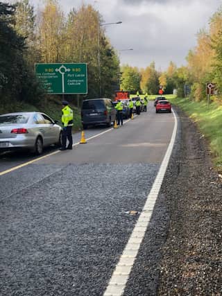 Carlow Superintendent Anthony Farrell said "Road safety is a key part of our public safety messaging. Everything we do is focused around keeping people safe. Never is that more important than on our roads. There has been four road traffic fatalities in County Carlow this year so far. This is an alarming trend that not only causes serious concerns for An Garda Síochána but also can have major impacts on villages, towns and communities. Driver responsibility is key. It is clear drink and drug driving negatively impact driver behaviour. Please think twice before getting behind the wheel when under the influence."