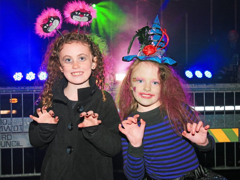 Caption: Sarah McPhillips and Saoirse McLoughlin Photo by Shelley Corcoran