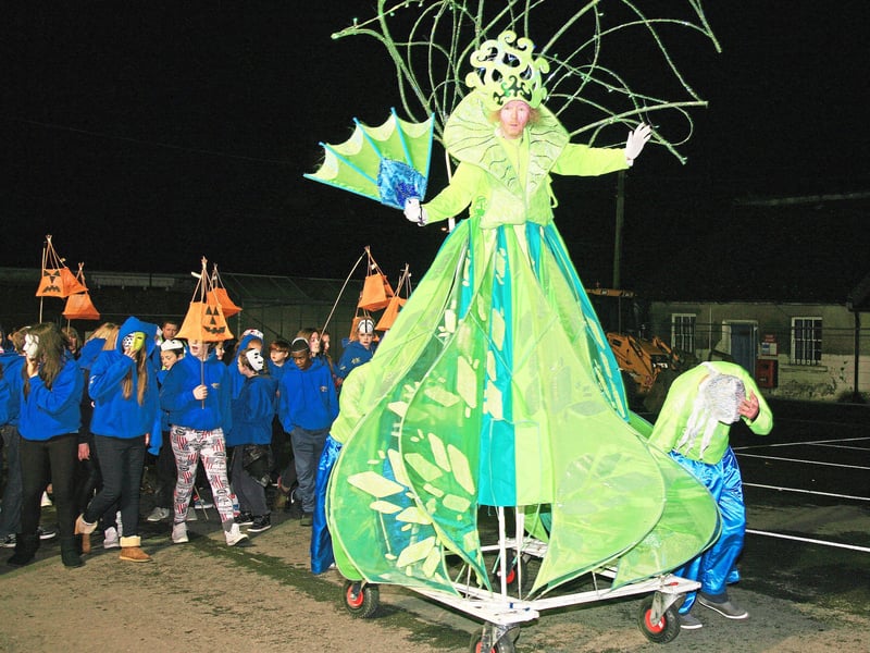 Caption: The Dead of Night Festival parade 2012 Photo by Shelley Corcoran
