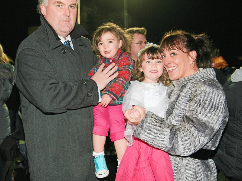 Caption: Joe, Jill and Kate Flaherty, Niamh Donlon Photo by Shelley Corcoran