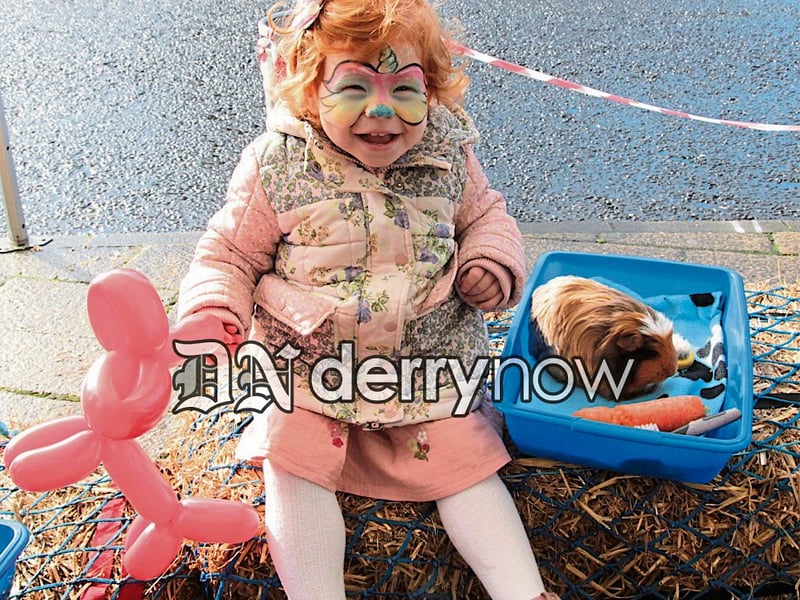 Big happy smiles from little Ellen Quigley.