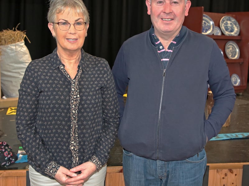 Caption: Frances Kennedy and Peter Murtagh