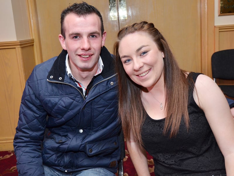 Stephen Murray and Claire McCracken
