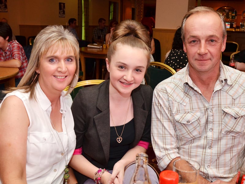 Robert, Laverne and Brenda Lesley