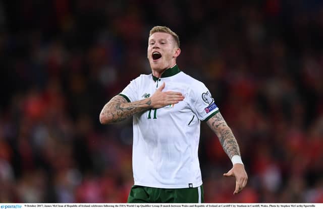 Republic of Ireland stalwart James McClean has announced that he will retire from international football at the end of 2023. James McClean set to retire from international football A centurion. A legend. pic.twitter.com/ZqUjIFYyVg
— Ireland Football ⚽️ (@IrelandFootball) October 5, 2023 The 34-year-old, who joined the country's centurion club against Gibraltar in June, has scored some crucial goals for the Boys in Green since his international debut in 2012.