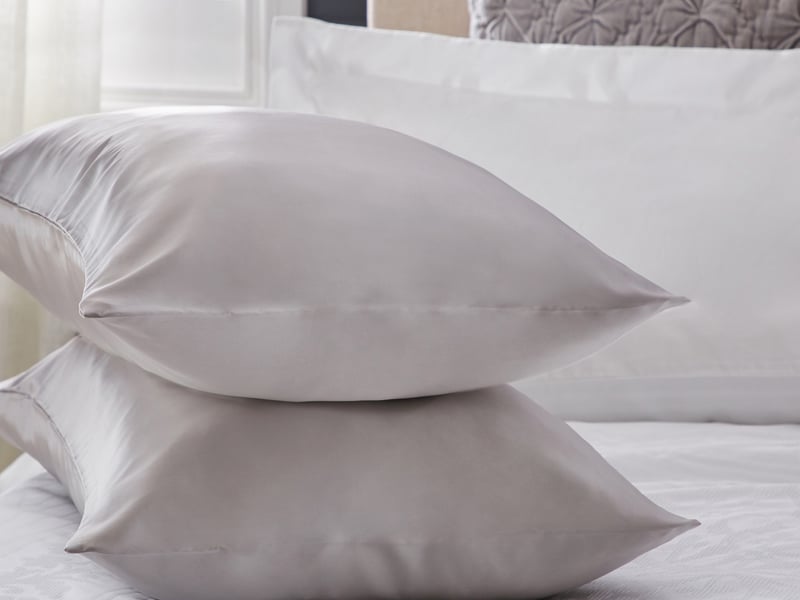 John Lewis Organic Mulberry Silk Standard Pillowcase Natural Cream, £45