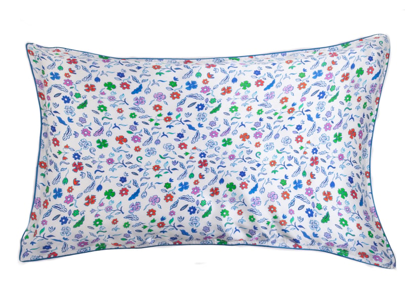 Dunelm Dorma Silver Silk Pillowcases, £30 each