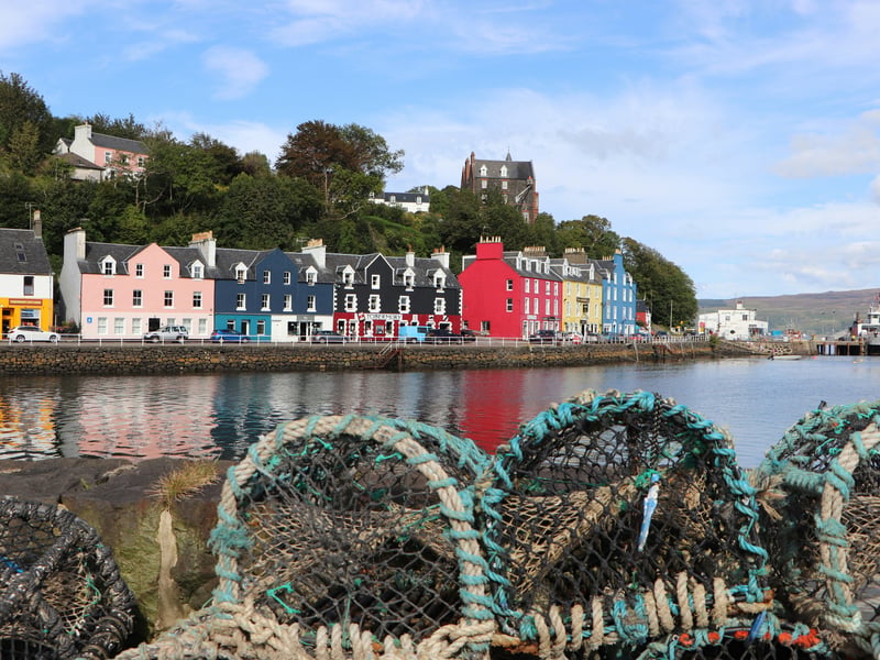 Café Fish in Tobermory, Isle of Mull is number eight on the list with 766 picture uploads.