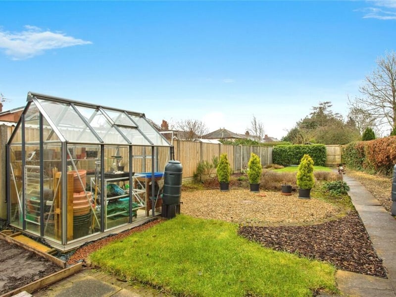 The back garden from the oppoosite perspective