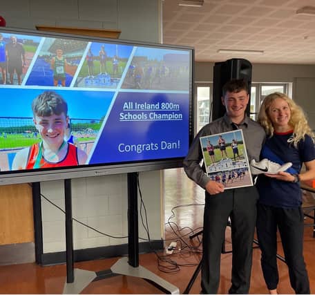 See below photos from Dan's big day. Photos courtesy of St Mary's CBS Portlaoise Facebook page.
