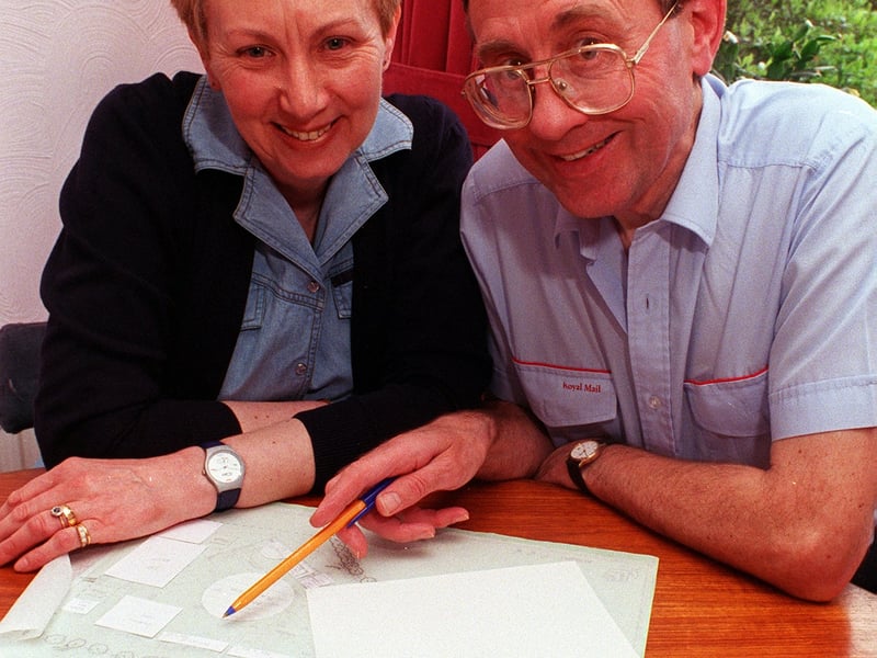 Val & Mike Pawson with plans for the New Leeds Show.