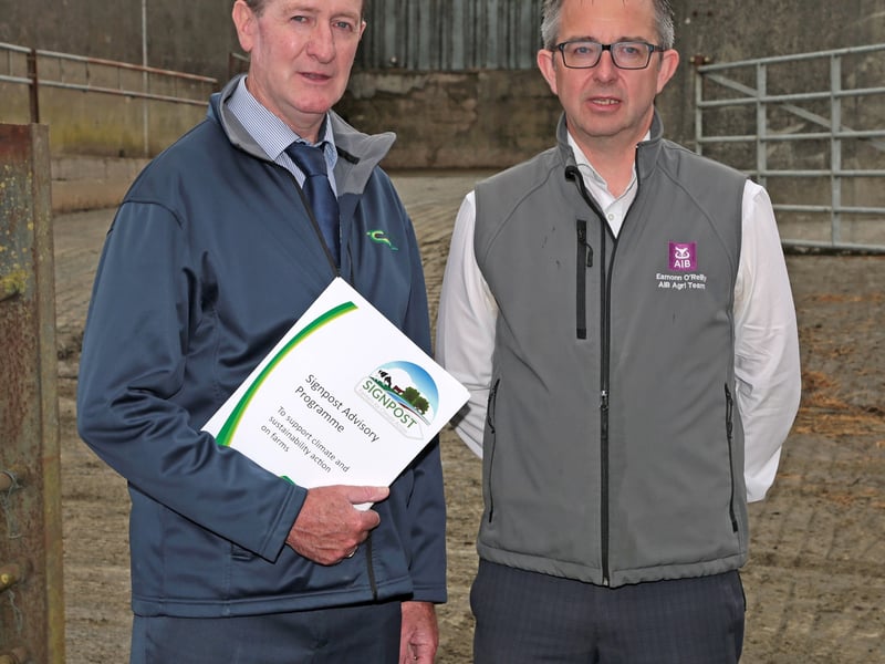 Caption: Tom Kellegher and Eamon O'Reilly Picture: Shelley Corcoran