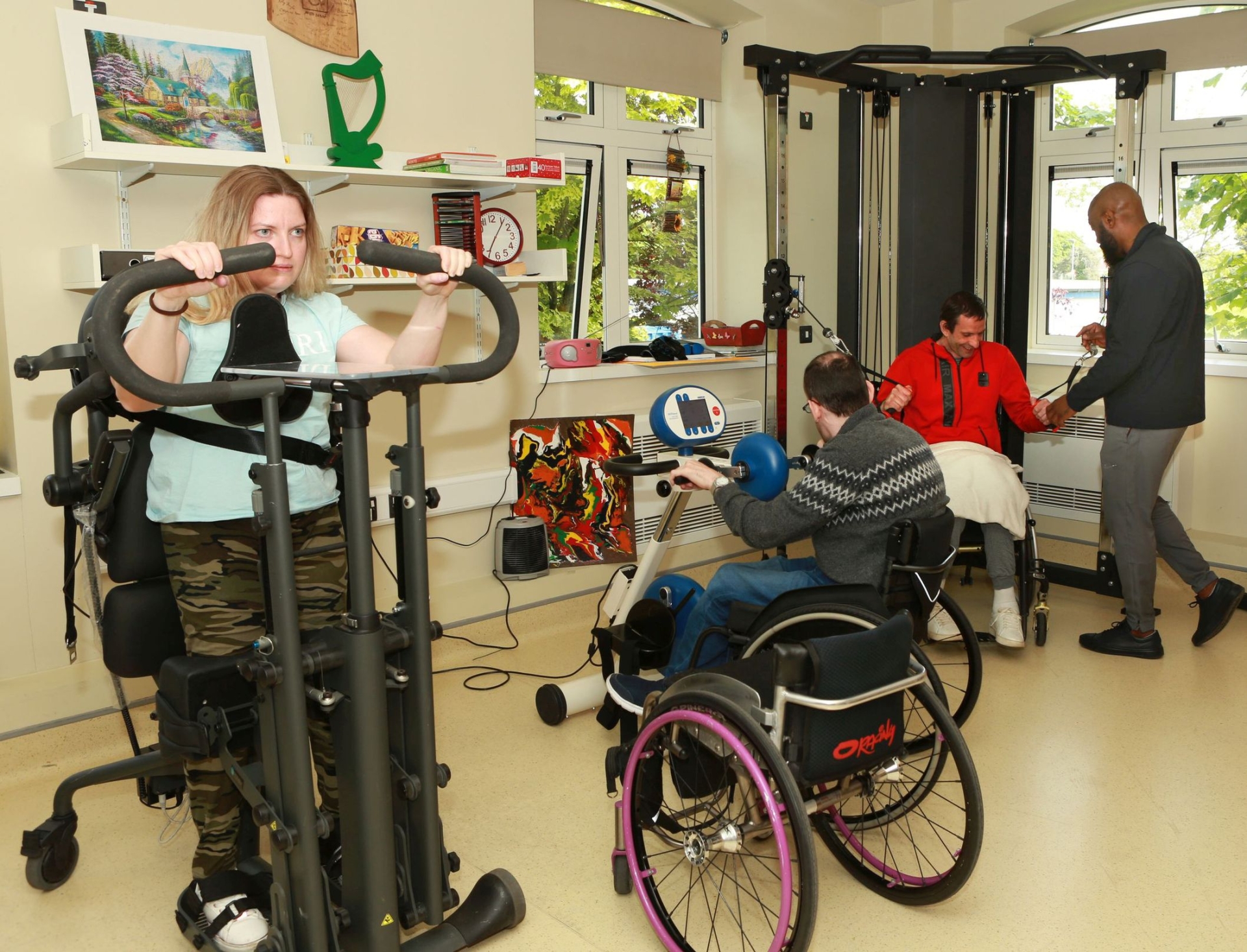 IN PICTURES: Wheelchair accessible gym opens in Laois