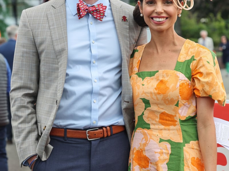 Dubai Duty Free Irish Derby Festival 1/7/2023Josh and Frankie Settle from Kentucky, USA.