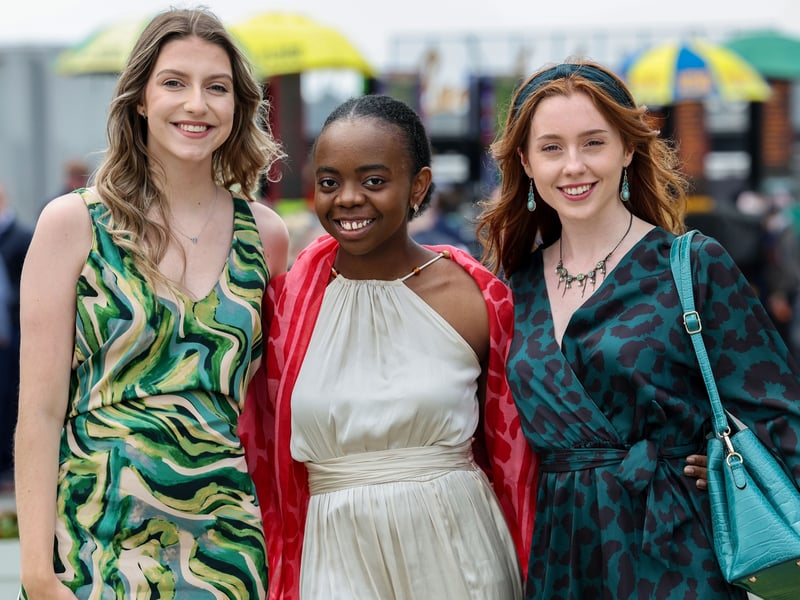 Julia Kearns from New York, Sylvia Nwokolo from Monaghan and Isabel Kehoe from Naas