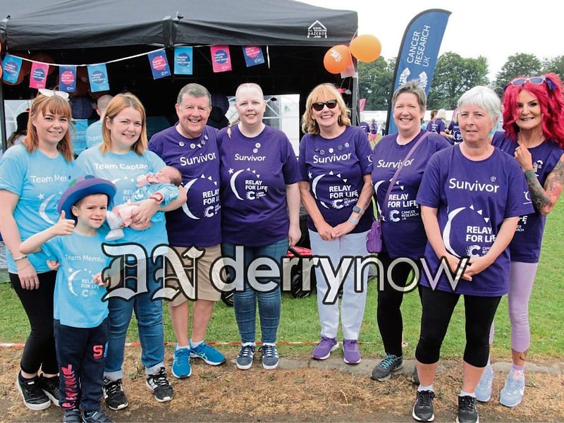 Cathy and her Clowns at Relay for Life.