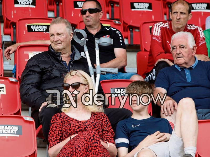A section of the fans at the tournament.