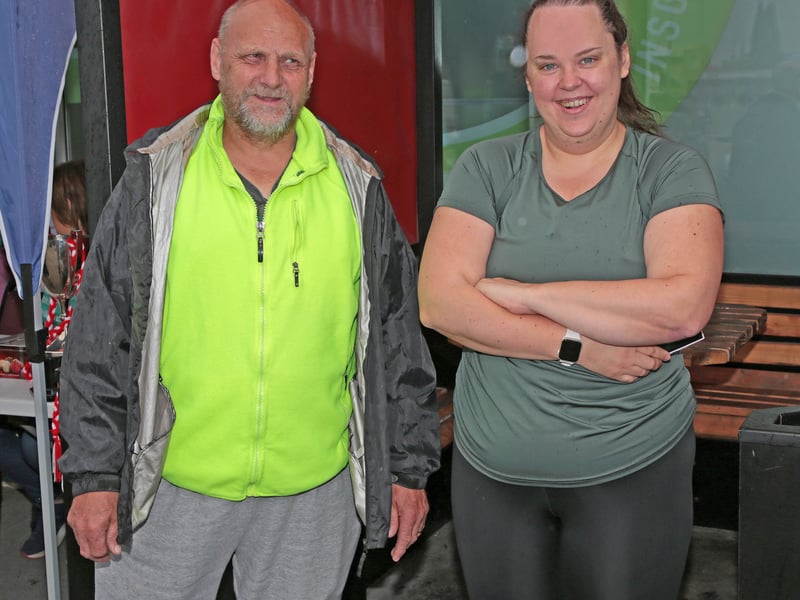 Caption: Richard Heighton and Andrea Nally Picture: Shelley Corcoran