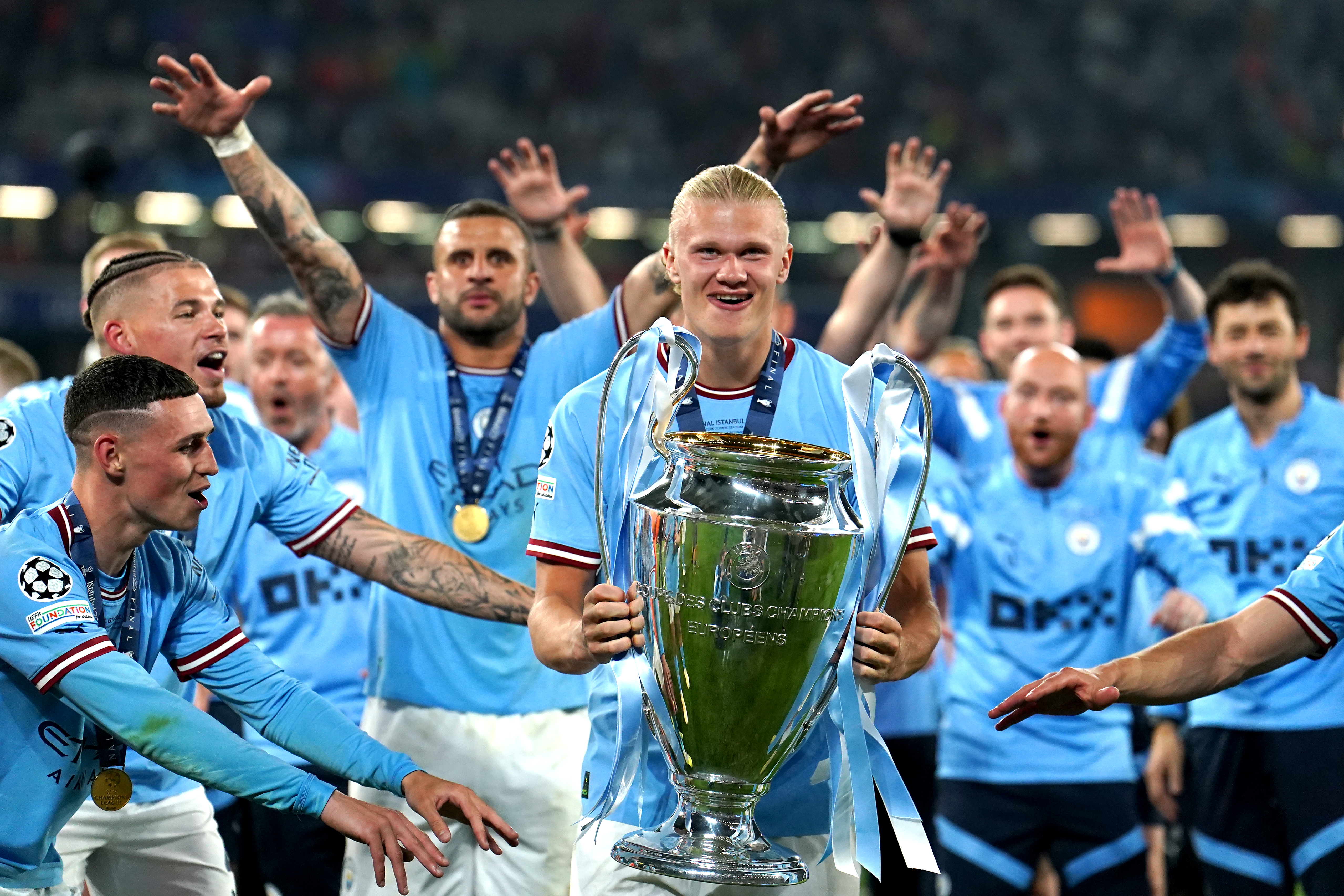 Here, the PA news agency looks at some of the best images from the weekend’s sporting action.