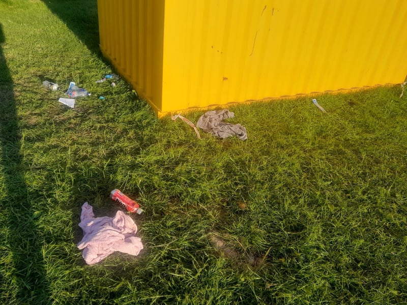 "Unfortunately, it was recently left in a condition that is not acceptable. We have reported this matter to the Gardai. These social areas are meant to be welcoming places for people to gather with their loved ones and appreciate the surroundings. We cannot tolerate antisocial behaviour of this nature.