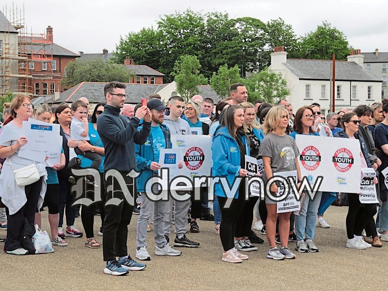 Community Day of Action, Ebrington Square. (Photos - Deirdre Heaney, nwpresspics)
