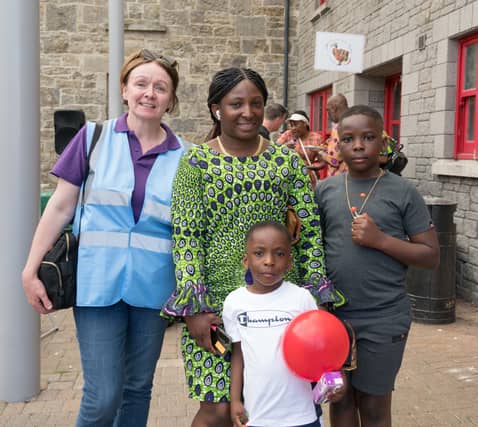 "Thank you for inviting me and I would like to give a special mention to the Market Yard businesses, their staff and to the Leitrim Volunteer Centre who helped us to coordinate the event."