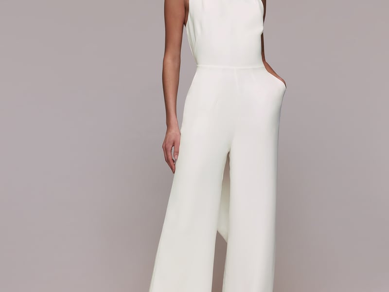 Whistles Tie Back bridal Jumpsuit, £349
