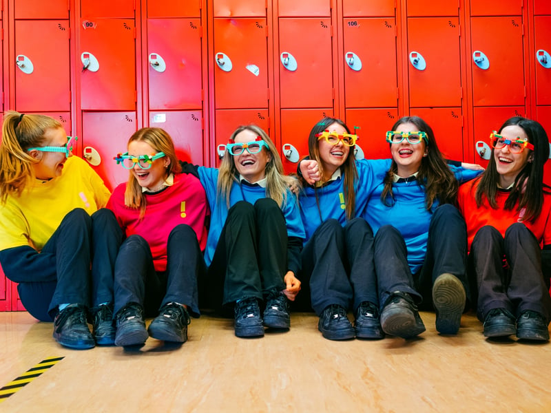 Caption: Mercy Secondary School Ballymahon students Sarah Keegan, Eimear Dempsey, Kaylah Rushe, Cara Heneghan, Dearbhla Breslin and Ava Garcia taking part in The Big Idea, an award-winning education programme which teaches one of the most in-demand skill in the world – creative thinking Picture: Joshua Mulholland
