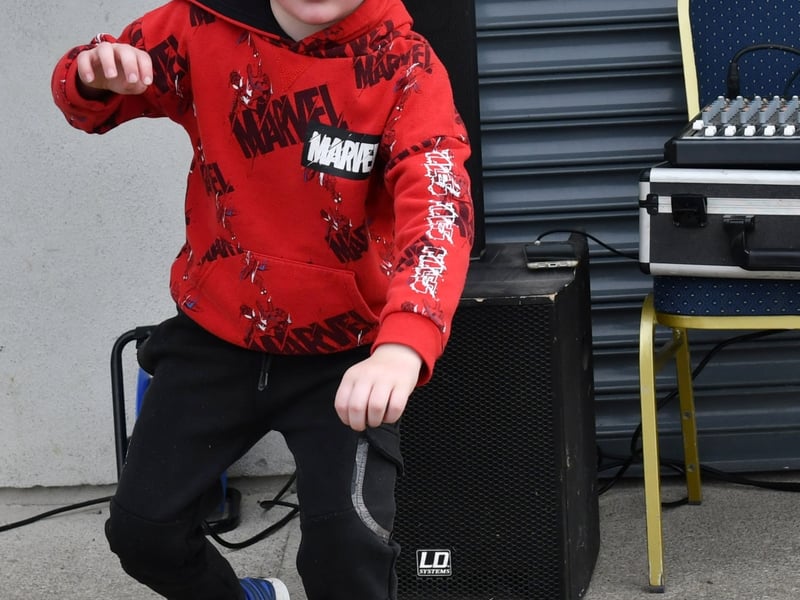 Peadar Cassidy was a fan of the music playing before the cycle