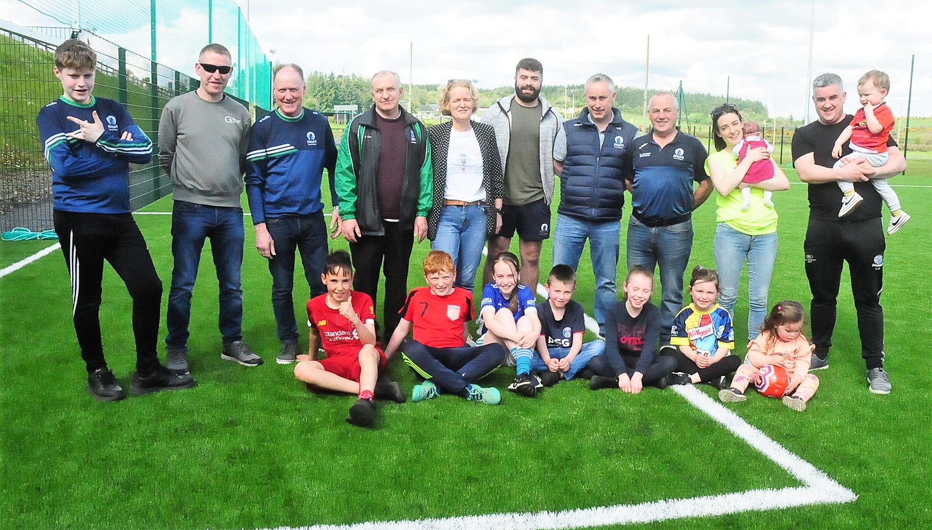 Aughavas GAA Club and St Joseph's Ladies would greatly appreciate any support the general public can give to help them meet the cost of this wonderful development.
