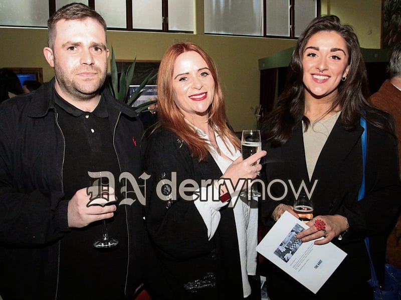 Eoghan Hepburn, Greta McTague and Una Hepburn. 