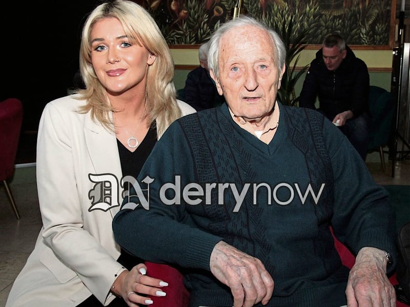 Emma McAteer and Eamon Melaugh.