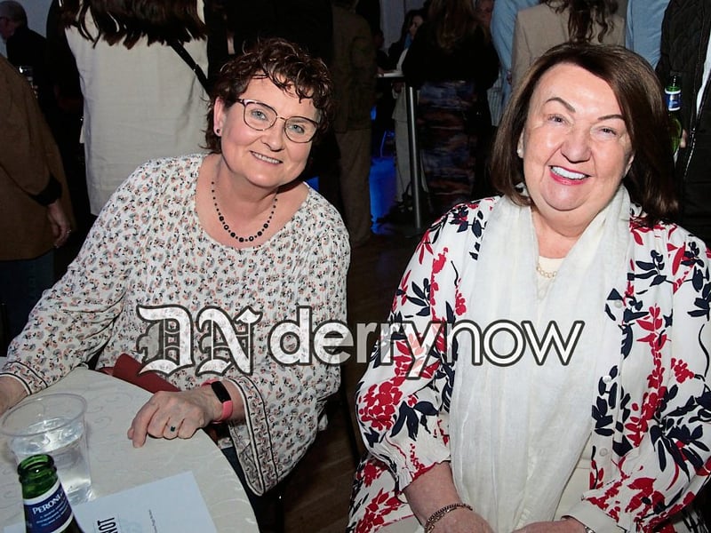 Geraldine Coyle and Sandra Biddle.