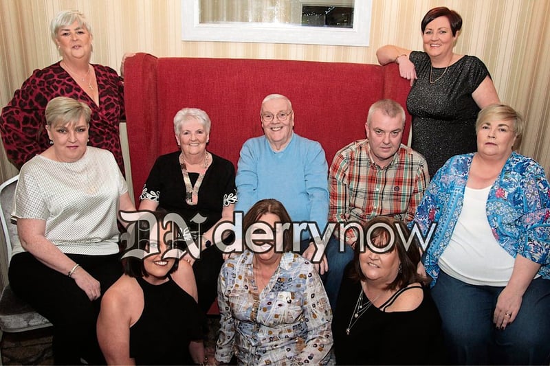 IN PICTURES: George McIntyre celebrates his 80th birthday at Derry's ...