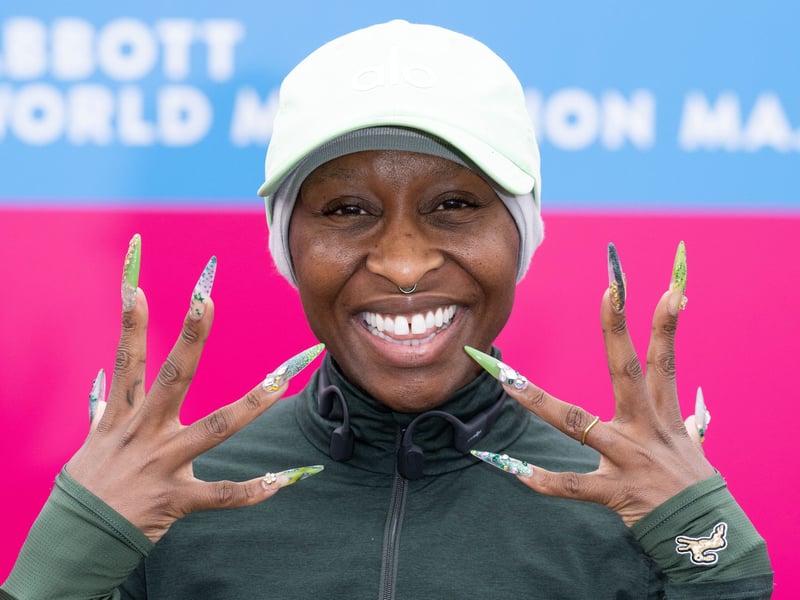 Wicked star Cynthia Erivo will take part in the 2026 London Marathon, previously having run the event in 2022 with a time of 3:35:36. She is raising money for The Kings Trust and Shameless Fund.