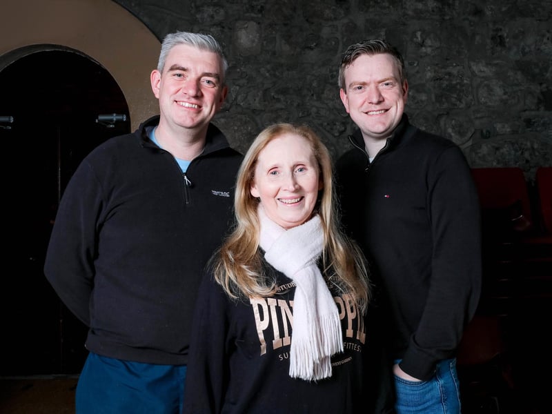 Art McGauran (Director), Grace McGrath (Choreographer) and Dave McGauran (Musical Director)