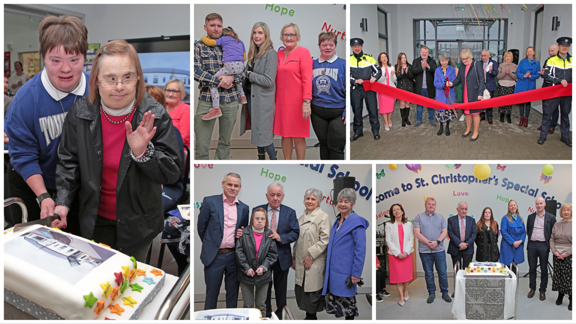 It was a great day for the staff, pupils and parents of Longford's St Christopher’s Special School last Friday as it opened the doors to a new, purpose built extension. The new, roomy and eye catching building was opened by a representative of the late Mel Donlon and Eugene McGee’s family, two former inspirational chairpersons of the school’s board of management. Here is a gallery of photographs from the special occasion captured by Longford Live photographer Shelley Corcoran. We hope you enjoy them and don't forget to tag and share with your friends!! 