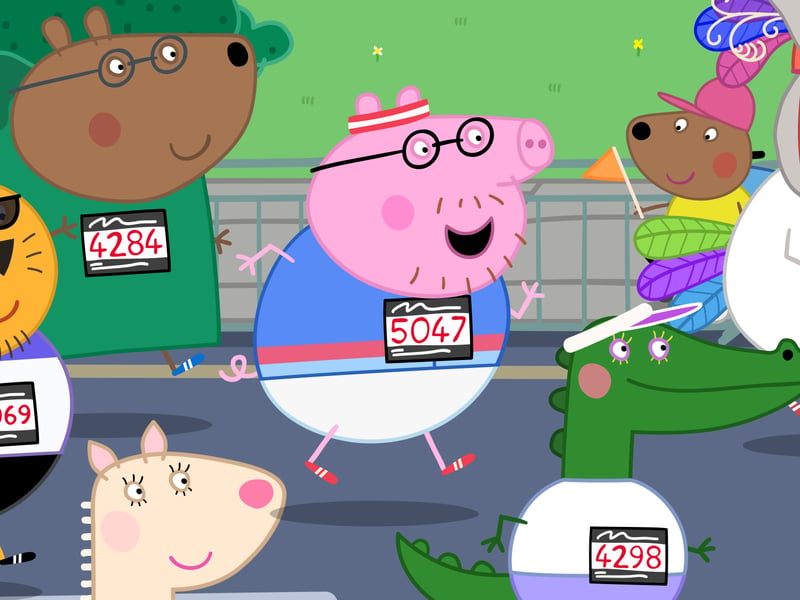 Alongside Joe Wicks, Daddy Pig from Peppa Pig will be running in this year’s marathon to raise funds for the National Deaf Children’s Society — both in the show as well as in real life. It’s after the news that George Pig is moderately deaf.