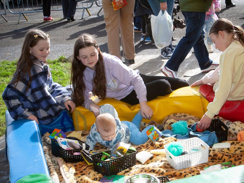 Sun in the fun at the Feile Springtime Fun Day.