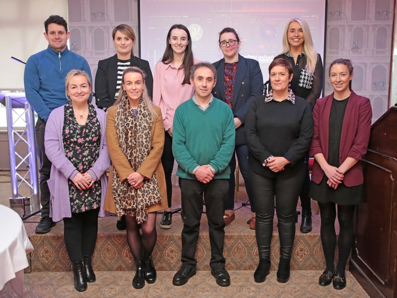 Caption: Teachers pictured at the County Final of the Student Enterprise Programme on Tuesday, March 21 in the Longford Arms Hotel Picture: Shelley Corcoran