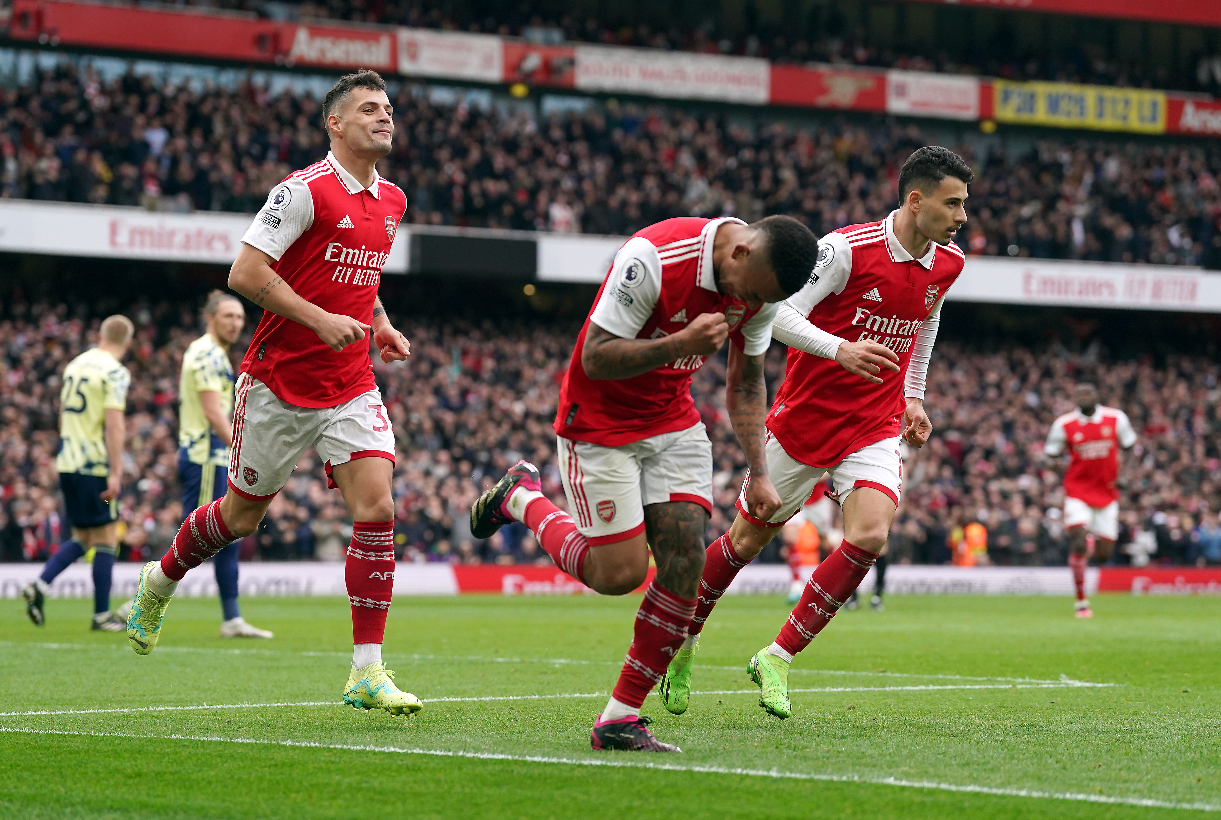 Here, the PA news agency looks at some of the top images from the weekend’s sporting action.
