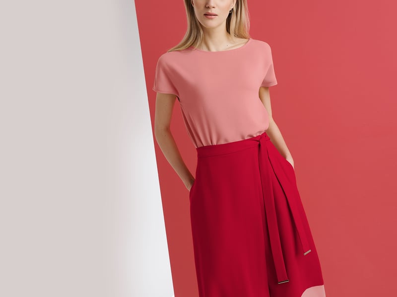 Oliver Bonas Textured Puff Sleeve Lace Back Pink Maxi Dress, £85; Pink & Mint Colour Block Club Master Sunglasses, £24