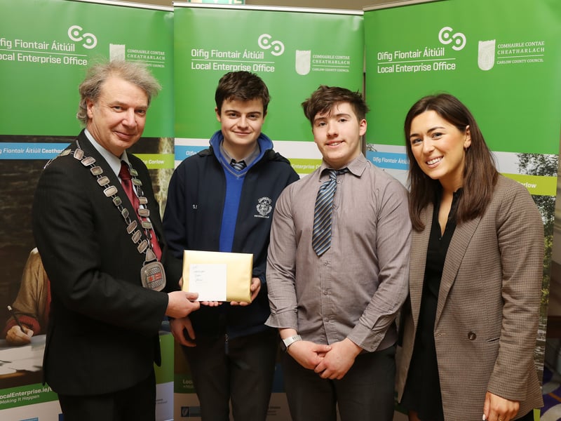 St. Mary’s Knockbeg – Lasevine Sean Rainey, Cathal Ronan, Fionn O’Raw